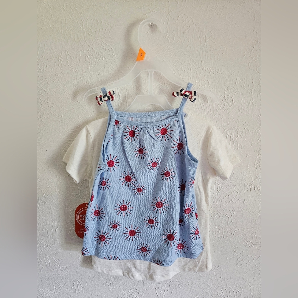 NWT Wonder Nation Toddler Girl Shirts - Picture 2 of 2